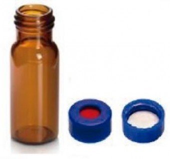 Vial Ambar de 2ml tapa rosca