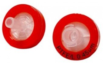 Filtro para jeringa de PTFE 0.45um