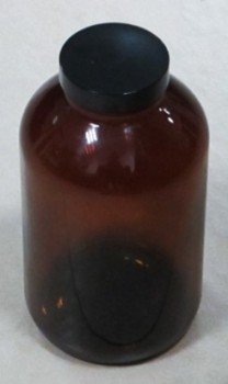 Frasco de vidrio ambar 500ml