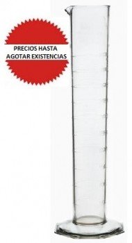 Probeta de plastico TPX 500ml