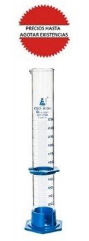 Probeta de vidrio boro 250ml