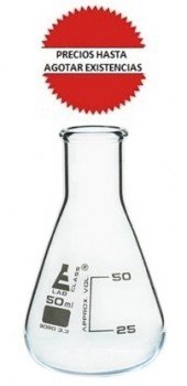 Matraz erlenmeyer 50ml