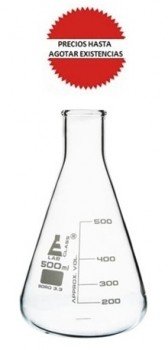 Matraz erlenmeyer 500ml