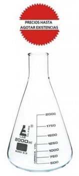 Matraz erlenmeyer 2000ml