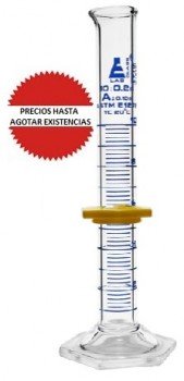 Probeta de vidrio boro 10ml