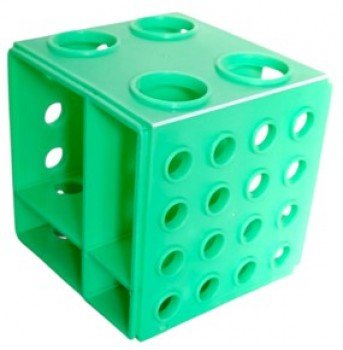 Soporte PP cubo para 108mm tubos