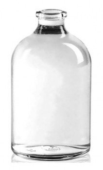 Frasco de vidrio borosilicato 100ml