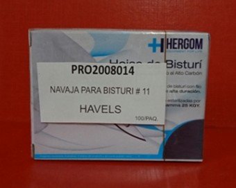 Navaja para bisturi #11