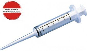 Puntas de plastico 6ml no esteril