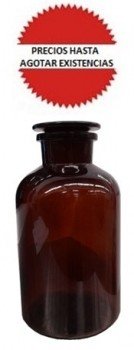 Frasco de vidrio ambar 100ml