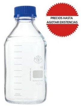 Frasco de vidrio graduado 2000ml