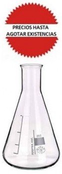 Matraz erlenmeyer vidrio boro 1000ml