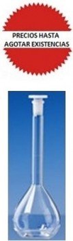 Matraz volumetrico de vidrio 1000ml