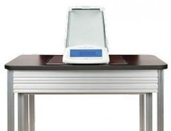 Mesa antivibratoria para balanza