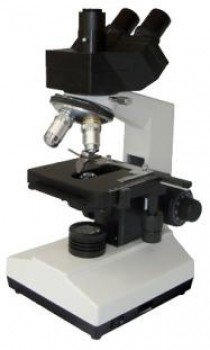 Microscopio triocular biológico