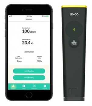 Conductivimetro portatil con bluetooth