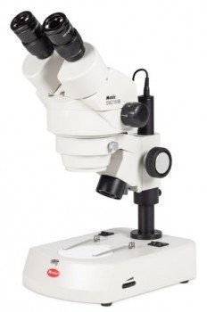 Microscopio estereoscopico binocular led