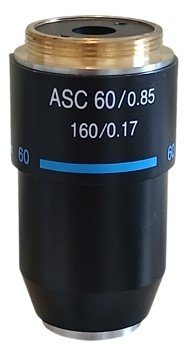 Objetivo acromatico de super 60X