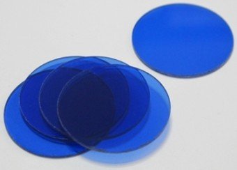 FILTRO AZUL PARA MICROSCOPIO