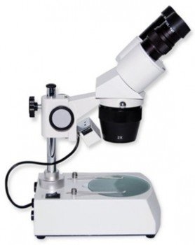Microscopio estéreo binocular 2X, 4X