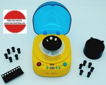 Microcentrifuga personal 1000-12,000 RPM