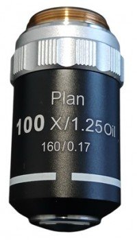 Objetivo planacromatico 100X