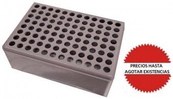 Rack de plastico para 96 puntas micro